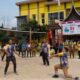 Pertandingan Voli Eksekutif Sambut HUT RI, Tim Pemkab Solsel Tundukkan Forkopimda