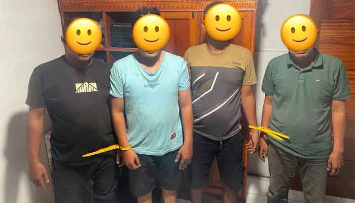 Polsek Kamang Baru Amankan 4 Pria Mengaku Wartawan asal Pekanbaru