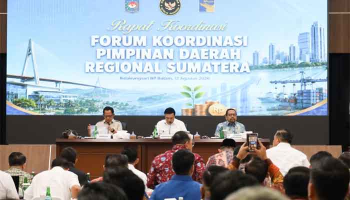 Rakor Forkopimda Regional Sumatera di Kota Batam