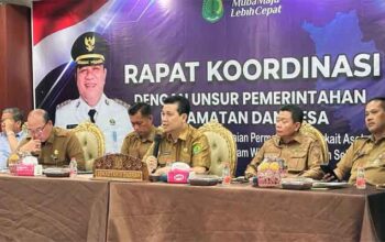 Sekda Muba, Syafaruddin pimpin Rakor Penataan Aset Daerah dan Tapal Batas Desa