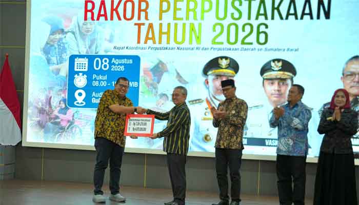 Sinergi Program Perpustakaan Berbasis Inklusi Sosial dalam Rakor Perpustakaan Sumbar 2026