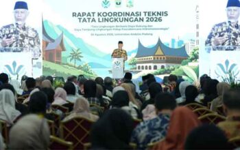 Tata Lingkungan Sumbar Harus Berbasis Daya Dukung dan Daya Tampung Pascabencana 1 Rapat Koordinasi Teknis Tata Lingkungan Tahun 2026 di Universitas Andalas Kota Padang