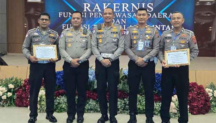 Satlantas Polres Solok Kota Terima 2 Penghargaan dari Ditlantas Polda Sumbar