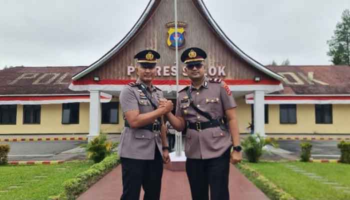 IPTU Akbar Kharisma Tanjung gantikan IPTU Rido sebagai Kepala Satlantas Polres Solok