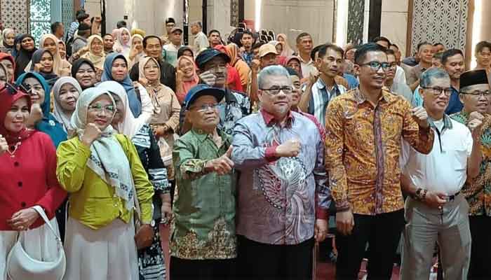 Ketua DPRD Sumatera Barat Muhidi dalam Sosialisasi Perda Sumbar Nomor 5 Tahun 2020 tentang Ketenteraman, Ketertiban Umum, dan Perlindungan Masyarakat
