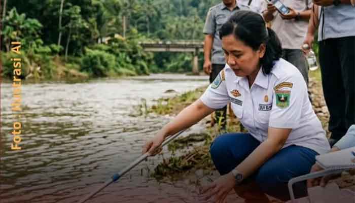 DLH Sumbar Turunkan Tim Verifikasi Dugaan Pencemaran Batang Siat di Dharmasraya 1 Tim Verifikasi Dugaan Pencemaran Sungai
