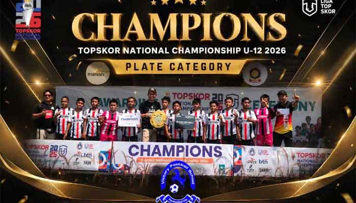 Victory FS Payakumbuh Juara Liga TopSkor Nasional U-12