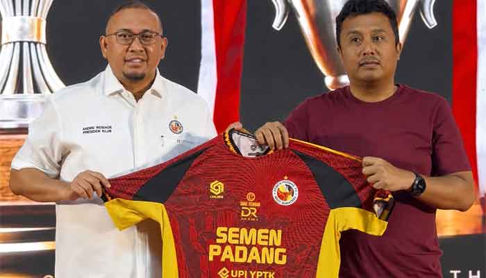 Wagub Sumbar Apresiasi Jersey Baru Semen Padang FC yang Sarat Identitas Minangkabau