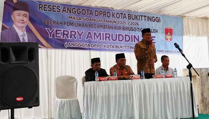 Anggota DPRD Bukittinggi Yerry Amiruddin Reses Perorangan di Pakan Labuah 1 Anggota DPRD Bukittinggi Yerry Amiruddin Reses Perorangan di Pakan Labuah