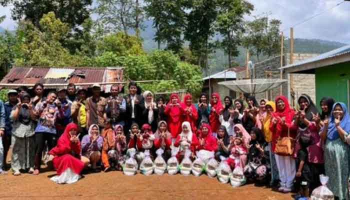 Aksi Kepedulian Sosial GOW Kabupaten Solok di Dusun Kandang Muntuang, Nagari Talang Babungo