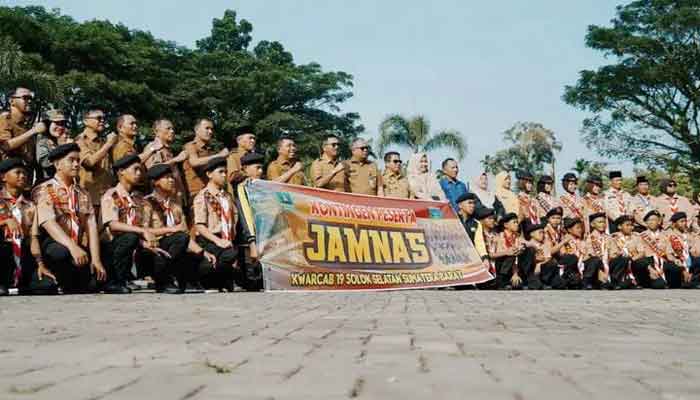 38 Putra-Putri Solsel Berangkat ke Jambore Nasional Pramuka XII