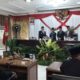 Penyerahan laporan kinerja DPRD Kota Bukittinggi tahun sidang 2025-2026.