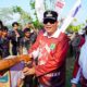 Lomba Panjat Pinang Semarakkan HUT RI ke-81, Bupati Muba: Utamakan Keselamatan dan Kekompakan