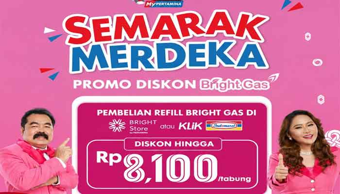 Pertamina Patra Niaga Regional Sumbagut Hadirkan Promo Bright Gas Semarak Merdeka 1 Promo Bright Gas Semarak Merdeka