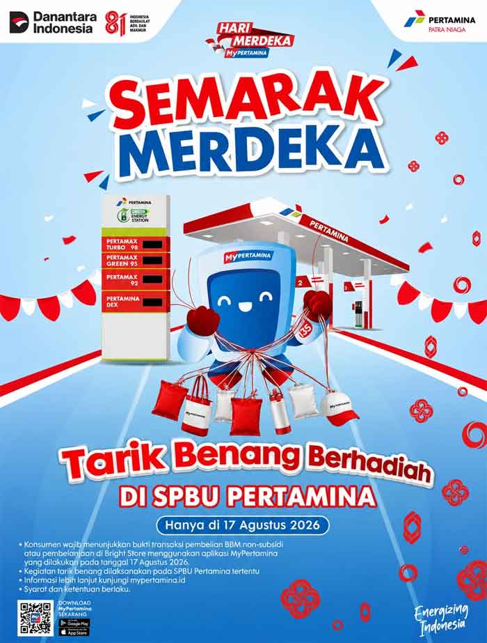 Pertamina Patra Niaga Regional Sumbagut Apresiasi Pelanggan MyPertamina Lewat Aktivasi Menarik di SPBU 2 MyPertamina Tarik Benang Berhadiah