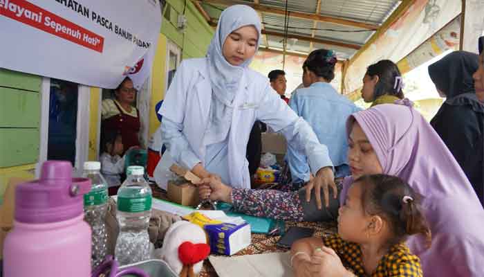 Pertamina Patra Niaga Regional Sumbagut Gelar Pemeriksaan Kesehatan Gratis di Kuranji