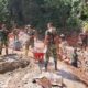 Progres Sasaran Fisik TMMD ke-129 Kodim 0306/50 Kota di Buluh Kasok Capai 77 Persen