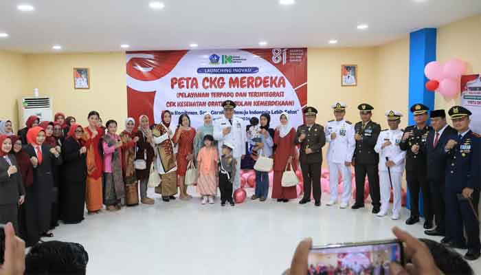 Bupati Bintan Launching Inovasi PETA CKG MERDEKA