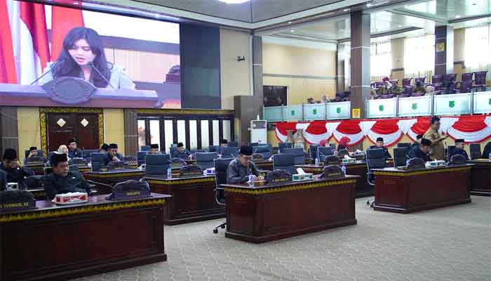 Sebanyak 7 Fraksi DPRD Muba Sampaikan Pandangan Umum tentang Rancangan APBD Perubahan 2026