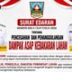 Pemkab Dharmasraya Terbitkan SE Pencegahan dan Penanggulangan Dampak Asap Kebakaran Lahan