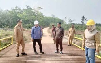 Rampung, Jembatan Besi di Tanjung Kerang Kini Hubungkan Antarwilayah di Babat Supat 3 Serah terima Jembatan Besi di Desa Tanjung Kerang, Kecamatan Babat Supat, Musi Banyuasin