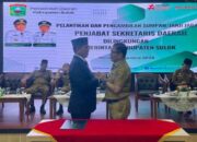 Sertijab Pj Sekdakab Solok dari Jefrizal kepada Masheri Yanda Boy