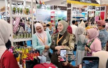 Stand Kabupaten Solok ramai dikunjungi di APKASI Otonomi Expo 2026