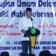 Bupati Muba, H. M. Toha Tohet beri sambutan saat hadiri Tablig Akbar di Sungai Angit