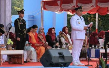 Upacara HUT RI ke-81 Khidmat, Kibaran Sang Merah Mutih dari Lapangan Relief Antam Kijang Kabupaten Bintan
