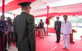 Pemkab Solok Gelar Upacara Peringatan HUT RI ke-81 di GOR Batu Batupang 2 Upacara Peringatan HUT RI ke-81 Tingkat Kabupaten Solok di GOR Batu Batupang Koto Baru