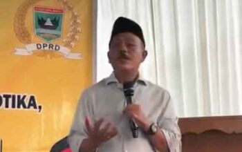 Anggota DPRD Sumbar, Zuldafri Darma saat Sosialisasi Perda Nomor 9 Tahun 2018