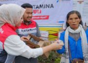 Pertamina Patra Niaga Regional Sumbagut Ikut Bantu Pemulihan Pasca Erupsi Gunung Sinabung