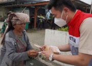 Pertamina Patra Niaga Regional Sumbagut Salurkan Bantuan Pasca Erupsi Gunung Sinabung di Karo