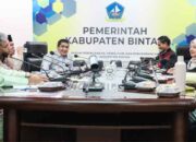 Bupati Bintan, Roby Kurniawan terima audiensi Kepala BKKBN Perwakilan Kepri, Victor Palingbong