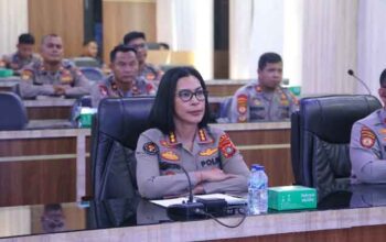 Jajaran Polda Kepri mengikuti Dialog Penguatan Internal Polri ke-3 TA 2026 yang diselenggarakan Divhumas Polri secara virtual melalui Zoom