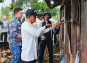 Kemensos, Bupati dan Anggota DPRD Kabupaten Solok Goro Bangun Rumah Bantuan untuk Zahira di Koto Gaek Guguak