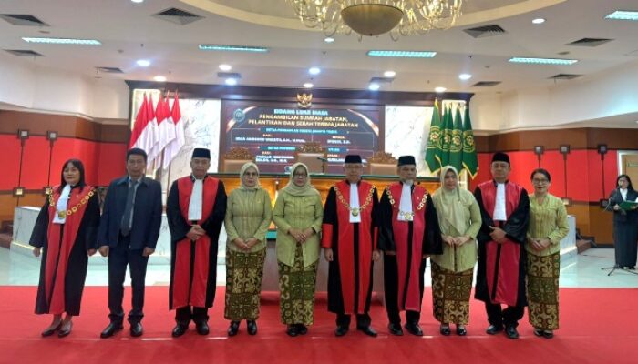 Efendi Dilantik Jadi Ketua PN Jakarta Timur, Gantikan Iwan Anggoro Warsita