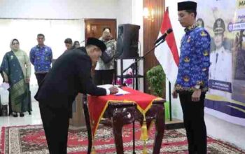 Wako Riyanda Putra lantik Yufron jadi Direktur PDAM Sawahlunto