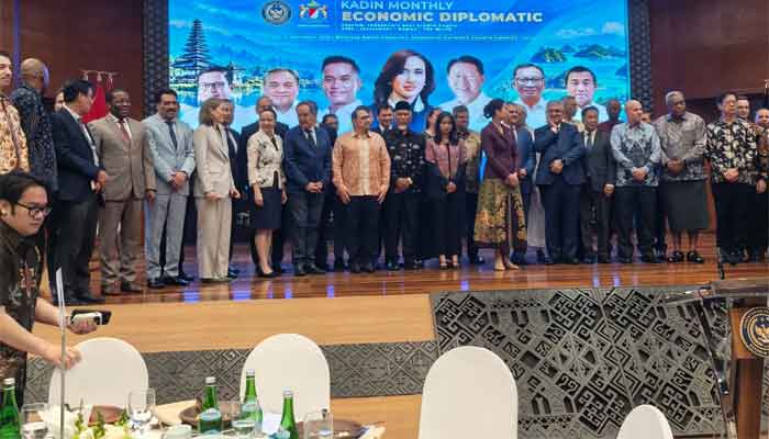 Gubernur Sumbar, Mahyeldi hadiri KADIN Indonesia Monthly Economic Diplomacy Breakfast di Gedung Sapta Pesona, Kementerian Pariwisata, Jakarta