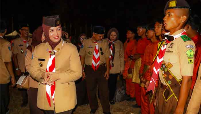 Deby Maryanti Buka Kemah Besar Pramuka Kwarcab Bintan 2026 1 Deby Maryanti Buka Kemah Besar Pramuka Kwarcab Bintan 2026