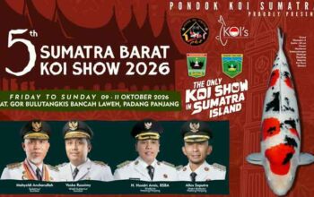 Kembangkan Potensi Ikan Hias, Pemprov Sumbar Gelar Kontes Ikan Koi ke-5, Cek Jadwal dan Lokasinya 3 Pemprov Sumbar Gelar Kontes Ikan Koi ke-5
