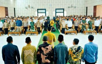Pemkab Solok Selatan Deklarasikan Pilwana Serentak 2026 Badunsanak 4 Launching Pemilihan Wali Nagari Serentak dan Aplikasi Sistem Informasi Kinerja Perangkat (Sikap) Nagari di Aula Sarantau Sasurambi Kantor Bupati Solok Selatan