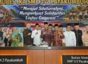Ratusan Peserta Ikuti Mubes I Alumni SMP 3/2 Payakumbuh