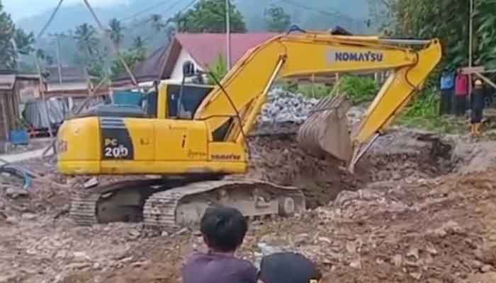 Genjot Infrastruktur Pascabencana Hidrometeorologi, Pemkab Agam Bangun Jembatan Tumayo di Sungai Batang 3 Pemkab Agam Bangun Jembatan Tumayo di Sungai Batang
