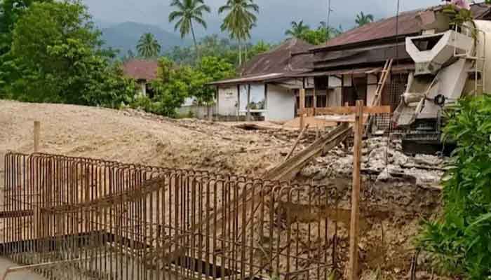 Pemkab Agam Bangun Jembatan Tumayo di Sungai Batang