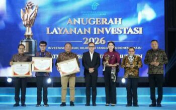 Pemkab Dharmasraya Juara I Anugerah Layanan Investasi (ALI) 2026