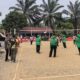 Persit KCK Cabang LXlV bersama Pengurus Bhayangkari Dharmasraya Peringati HKGB ke-74 dan Hari Jadi Polwan ke-78