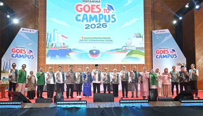 Pertamina Goes to Campus (PGTC) 2026 Regional Sumbar di Auditorium Universitas Andalas (Unand)
