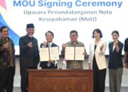 Penandatanganan Nota Kesepahaman (MoU) antara Dinas Pendidikan Provinsi Sumbar dan Jeonbuk International Cooperation Agency (JBICA)