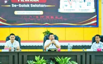 Pilwana 2026 Solok Selatan Berjalan Lancar 7 Rapat Evaluasi Tahapan Pelaksanaan Pilwana se-Kabupaten Solok Selatan di Aula Sarantau Sasurambi Kantor Bupati